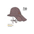 Mikk-Line Summerhat Long Neck UPF50+ w. Embroidery Hats Twilight Mauve